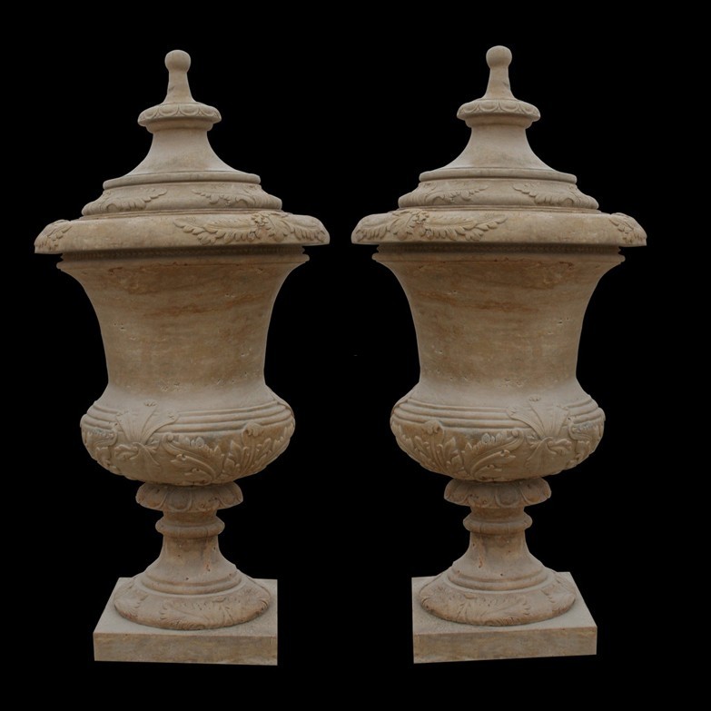 Marble Urn Planters-SHS：Architectural Stone Turnkey Solutions Company ...