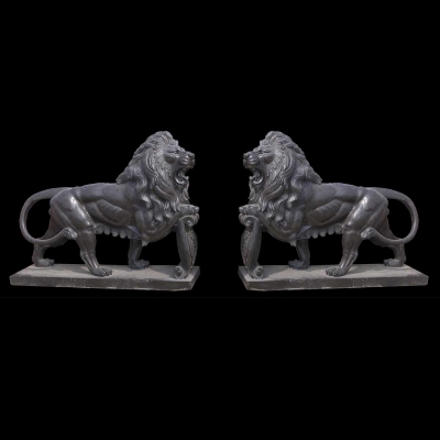 Marble Lions statue