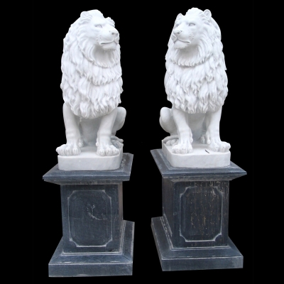 Marble Lions statue