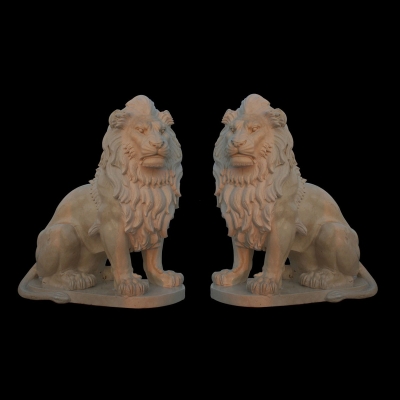 Marble Lions statue