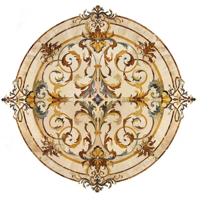 Marble inlay design